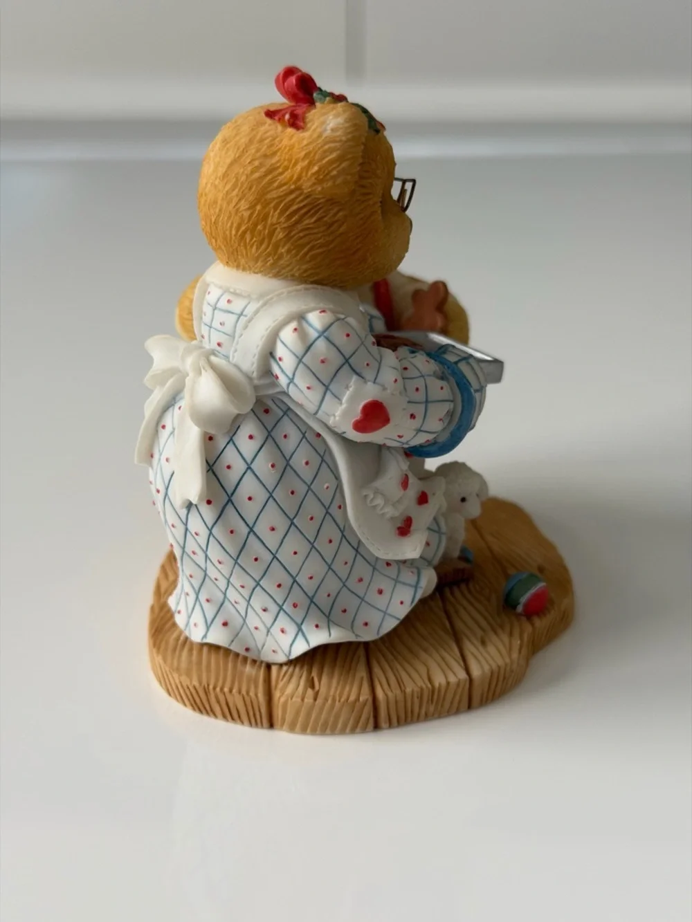 Cute Enesco Cherished Teddies Pamela Grayson Figurine 1998 - Cozy Home Style